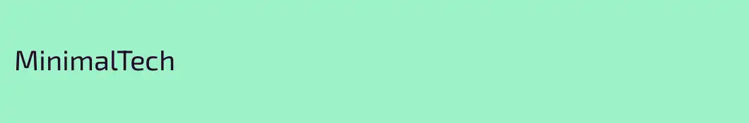 MinimalTech