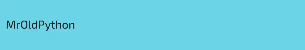 MrOldPython