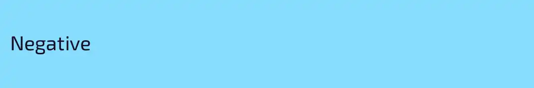 Negative