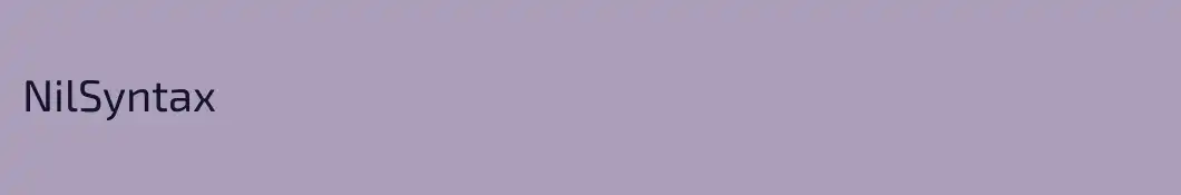 NilSyntax