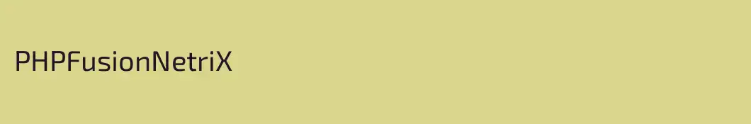 PHPFusionNetriX