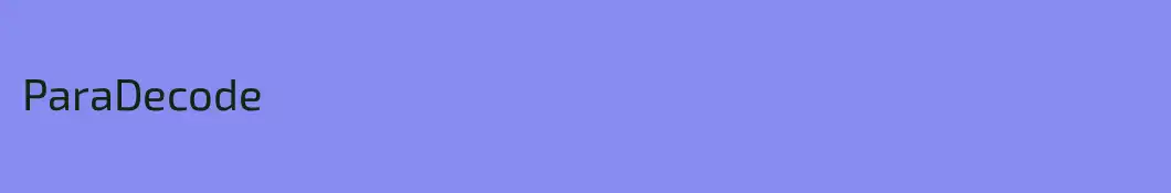 ParaDecode