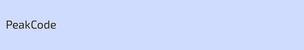 PeakCode