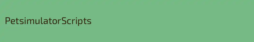 PetsimulatorScripts