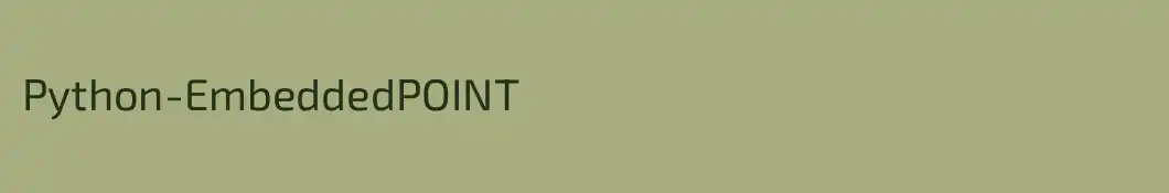 Python-EmbeddedPOINT