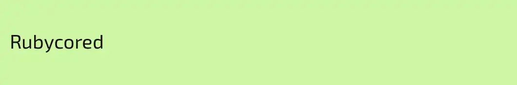 Rubycored