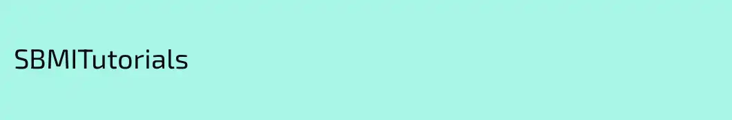 SBMITutorials