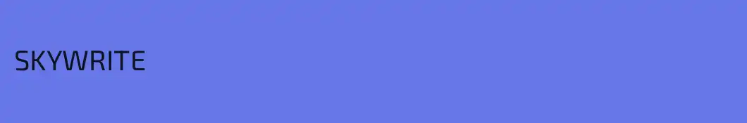 SKYWRITE