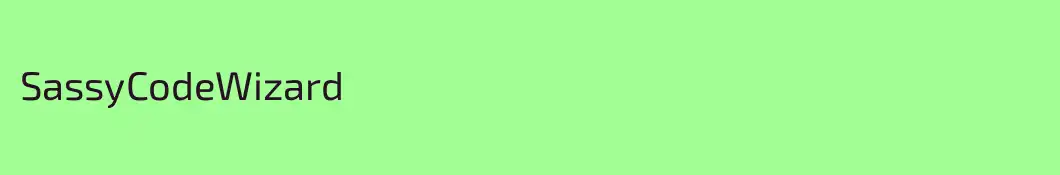 SassyCodeWizard