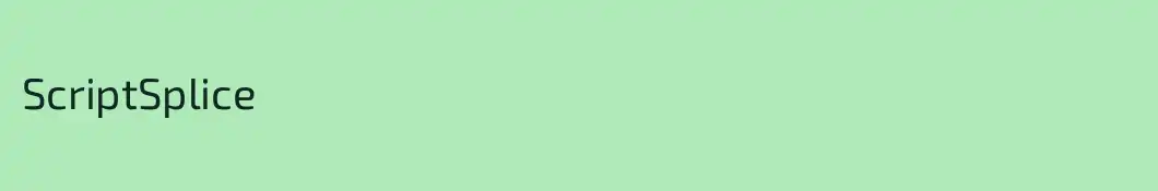 ScriptSplice