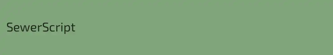 SewerScript