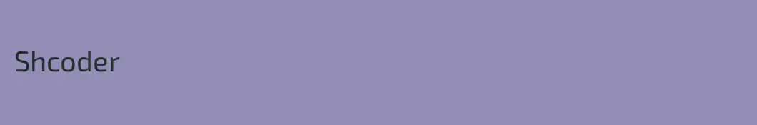 Shcoder