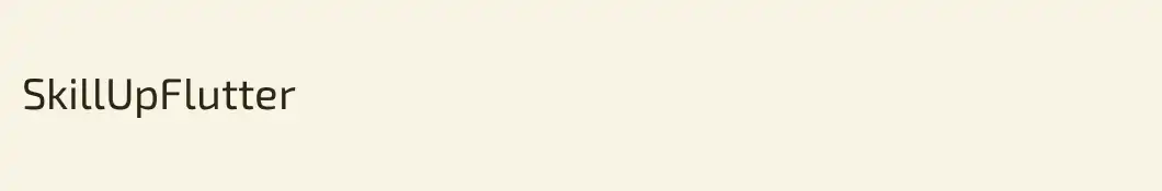 SkillUpFlutter