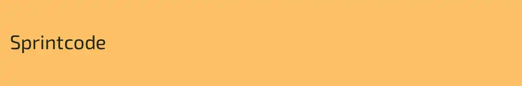Sprintcode