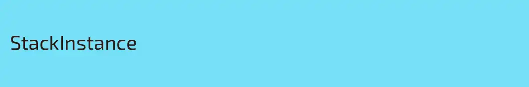 StackInstance