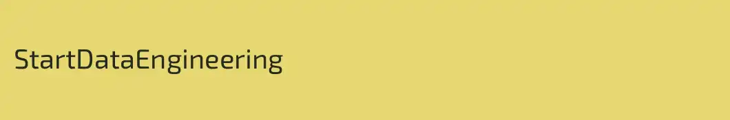 StartDataEngineering