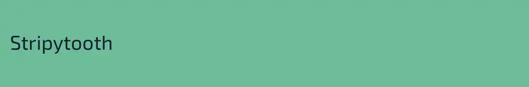 Stripytooth