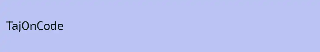 TajOnCode