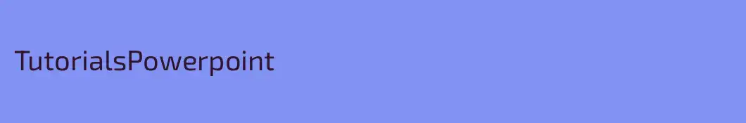 TutorialsPowerpoint