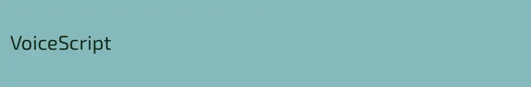 VoiceScript