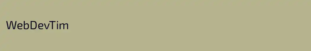 WebDevTim