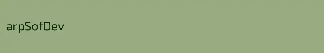 arpSofDev