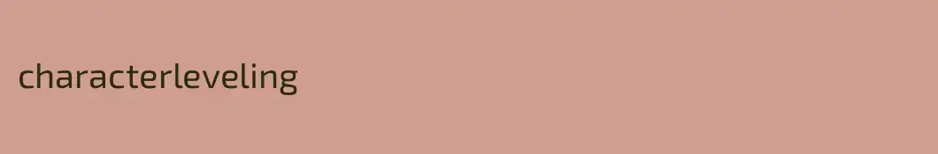 characterleveling