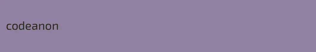 codeanon