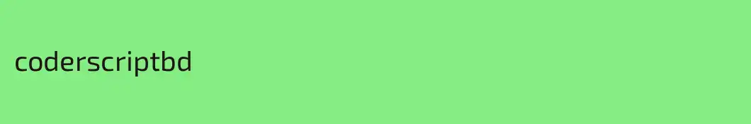 coderscriptbd