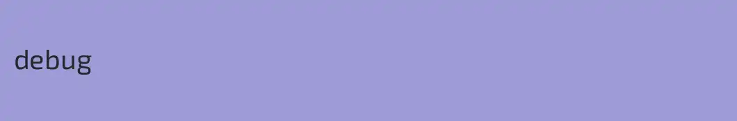 debug