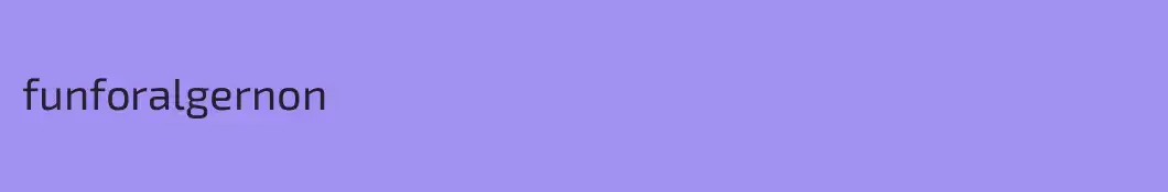 funforalgernon