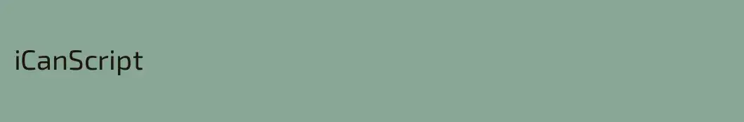 iCanScript