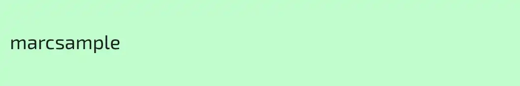 marcsample