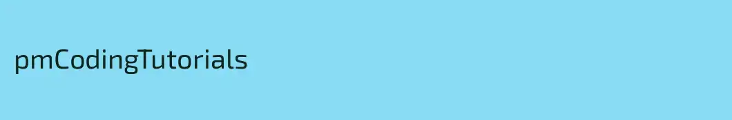 pmCodingTutorials