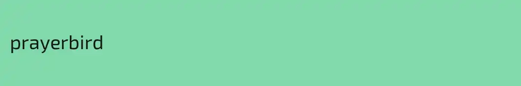 prayerbird