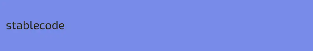 stablecode