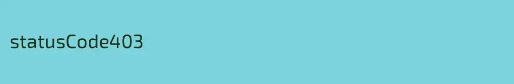 statusCode403