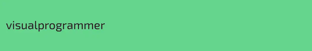 visualprogrammer