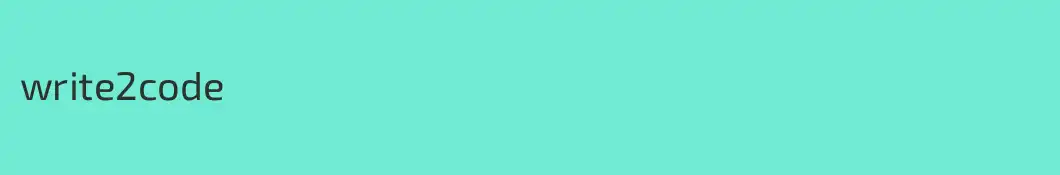 write2code